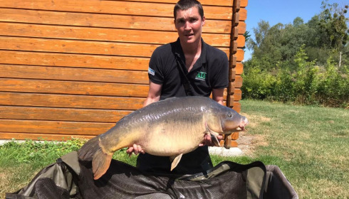 A 45 lb 5 oz carp from Deux Iles, Paul Lewis, Jul 2020