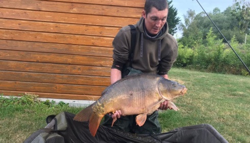 A 35 lb 8 oz carp from Deux Iles, Paul Lewis, Jul 2020