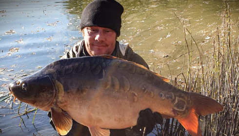A carp from Evaro, Dec 2020