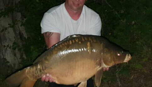 A carp from Evaro, ., Aug 2020