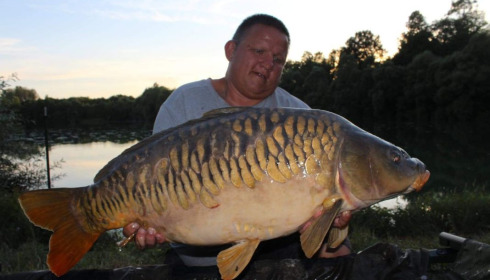 A carp from Evaro, ., Aug 2020