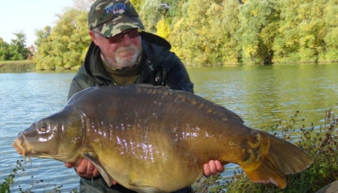 A carp from Evaro, Oct 2020