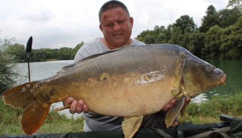 A carp from Evaro, ., Aug 2020