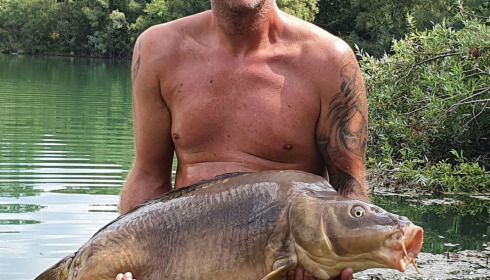 A carp from Evaro, ., Aug 2020
