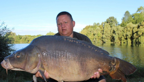 A carp from Evaro, ., Aug 2020