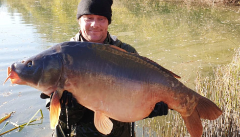 A carp from Evaro, Dec 2020