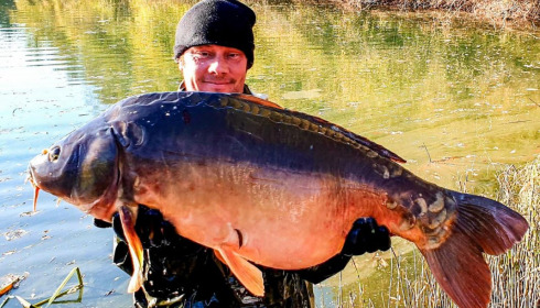 A carp from Evaro, Dec 2020