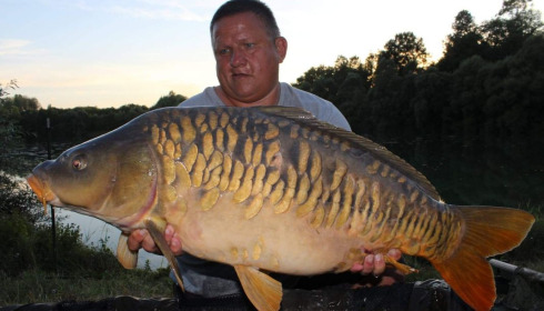 A carp from Evaro, ., Aug 2020