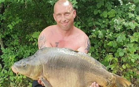 A carp from Evaro, ., Aug 2020