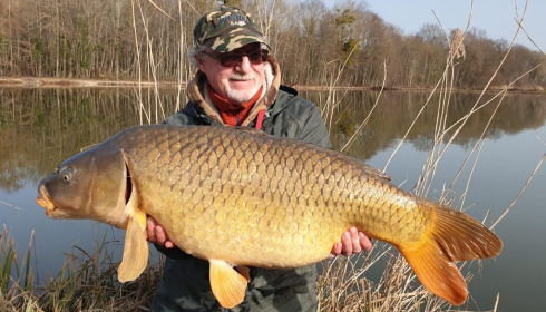 A carp from Jonchery 8, Feb 2021