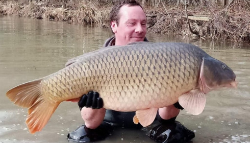 A carp from Jonchery 8, Feb 2021