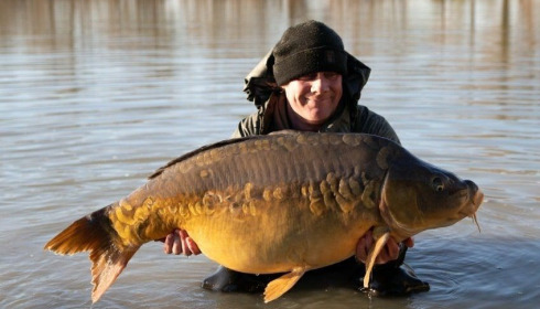 A carp from Jonchery, Dec 2020