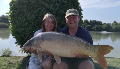 A 33 lb fish from Landes, 2, Sep 2020