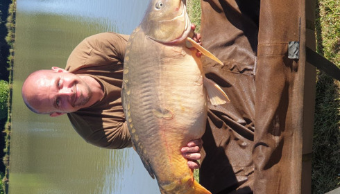 A 36 lb fish from Landes, Mirror, Aug 2020