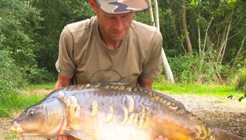 A 32 lb carp from Lepinet North, tony freeman, Jul 2020