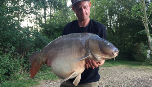 A 44 lb 8 oz carp from Lepinet North, tony freeman, Jul 2020