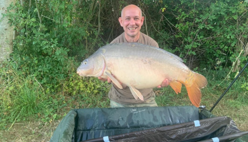 A carp from Lepinet North, charmaine and paul, Aug 2020