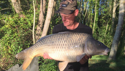 A 36 lb carp from Lepinet North, tony freeman, Jul 2020