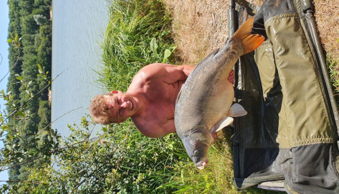 A 38 lb fish from Lepinet South, Daytime fish, Jul 2020
