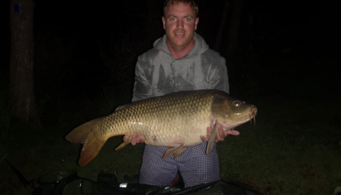 A 38 lb carp from Lepinet South, chris weaver, Jul 2020