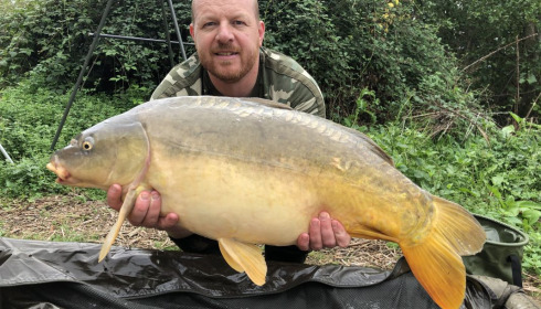 A carp from Lepinet South, Andrew Burrows, Sep 2020