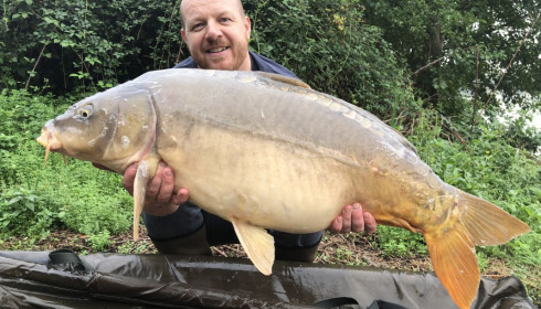 A carp from Lepinet South, Andrew Burrows, Sep 2020