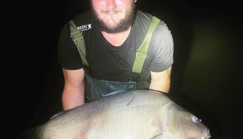 A 44 lb carp from Lepinet South, mr smitherman, Jul 2020
