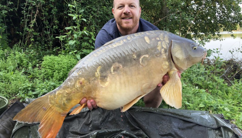 A carp from Lepinet South, Andrew Burrows, Sep 2020