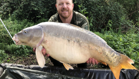 A carp from Lepinet South, Andrew Burrows, Sep 2020