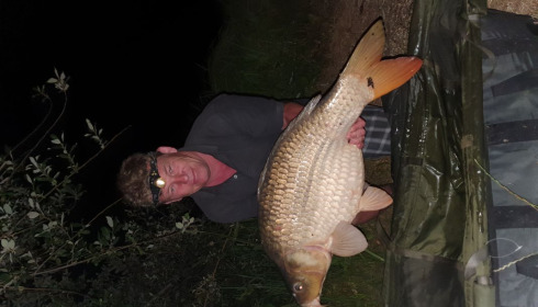 A 36 lb fish from Lepinet South, Nighttime fish, Jul 2020