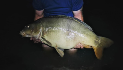 A 52 lb carp from Lepinet South, chris weaver, Jul 2020