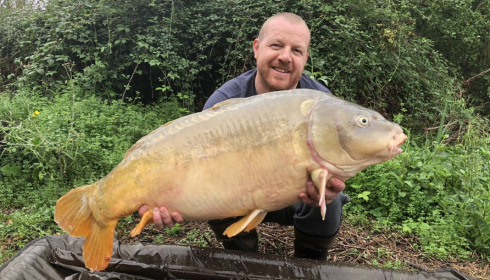 A carp from Lepinet South, Andrew Burrows, Sep 2020