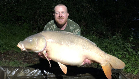A carp from Lepinet South, Andrew Burrows, Sep 2020