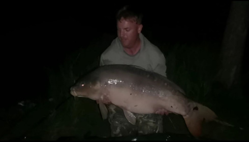 A 42 lb carp from Lepinet South, chris weaver, Jul 2020