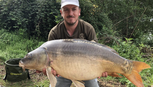 A carp from Lepinet South, Gareth Harland, Sep 2020