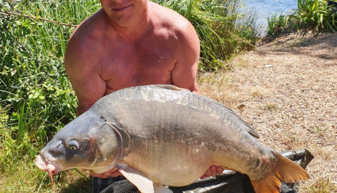 A carp from Lepinet South, mr duperey, Jul 2020