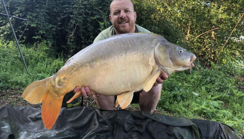 A carp from Lepinet South, Andrew Burrows, Sep 2020