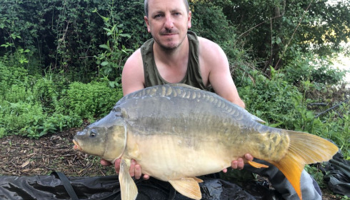 A carp from Lepinet South, Gareth Harland, Sep 2020