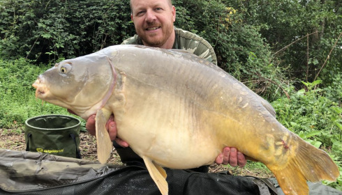 A carp from Lepinet South, Andrew Burrows, Sep 2020