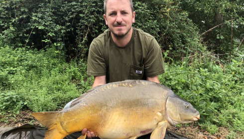 A carp from Lepinet South, Gareth Harland, Sep 2020