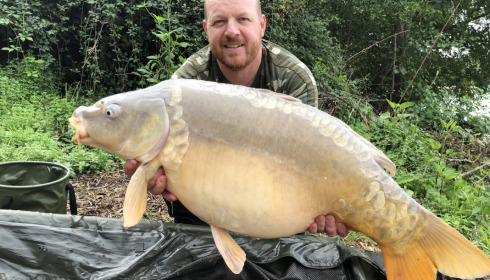 A carp from Lepinet South, Andrew Burrows, Sep 2020