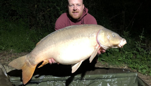A carp from Lepinet South, Andrew Burrows, Sep 2020