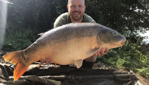 A carp from Lepinet South, Andrew Burrows, Sep 2020
