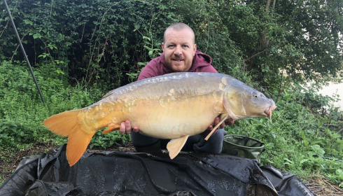 A carp from Lepinet South, Andrew Burrows, Sep 2020