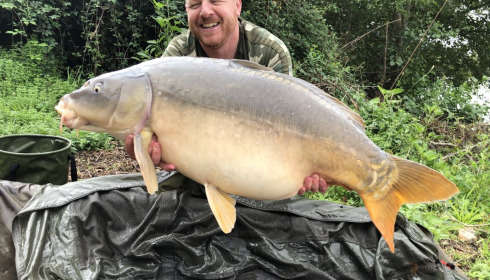 A carp from Lepinet South, Andrew Burrows, Sep 2020