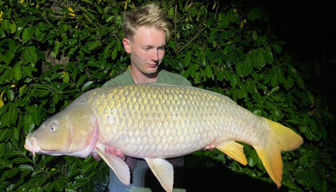 A 36 lb carp from Lillybelle, Ryan, Jul 2020