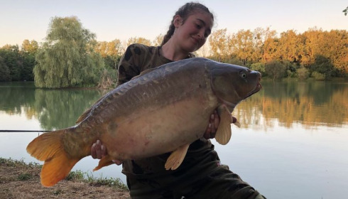 A 30 lb carp from Lillybelle, Olivia Keane, Jul 2020