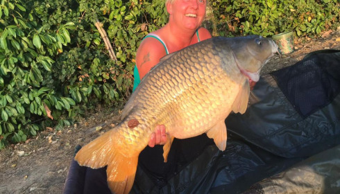 A 42 lb fish from Lillybelle, Jane Barber, Aug 2020