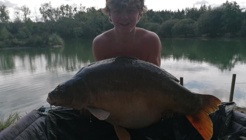 A 53 lb fish from Lillybelle, Meatball, Aug 2020
