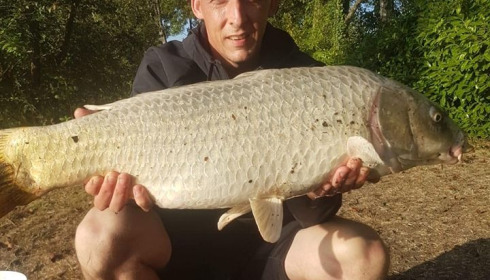 A 26 lb carp from Lillybelle, Billy Campbell, Jul 2020